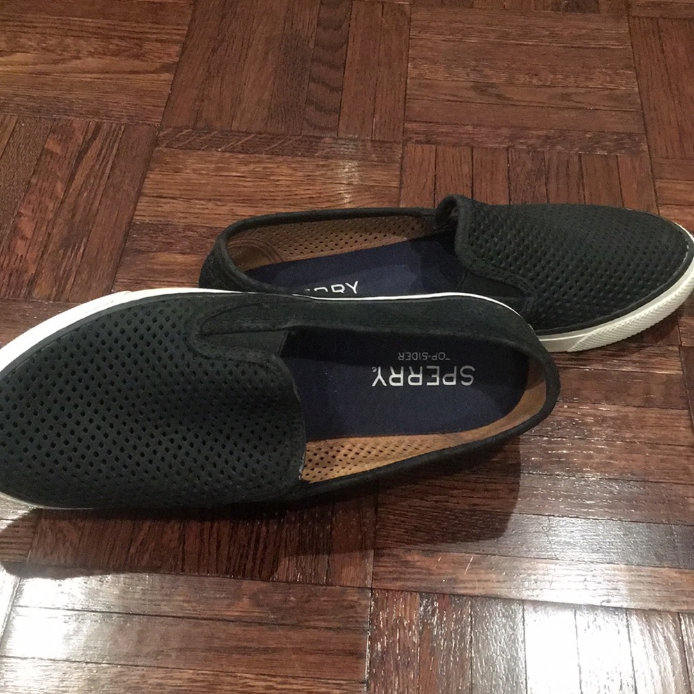 Sperry loafers Black women size 8M